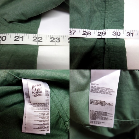 ExOfficio Nylon Blend Vented Fishing Shirt Men's S - Picture 8 of 8